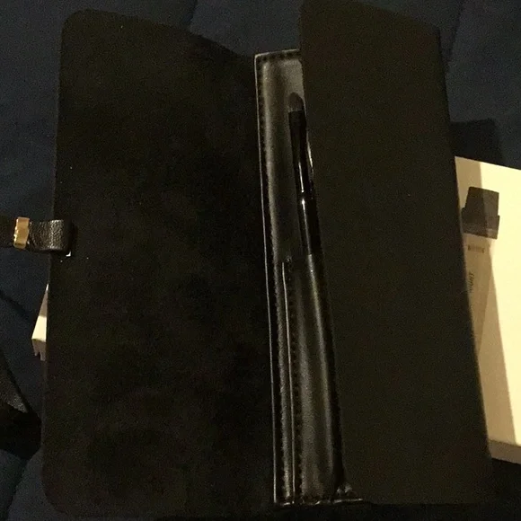 Yves Saint Laurent Black Limited Edition Makeup Brushes & Roll Bag Holder - Picture 3 of 10